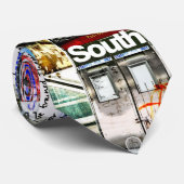 Manchester - Zuid Stropdas (Opgerold)