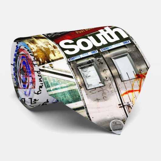 Manchester - Zuid Stropdas (Opgerold)