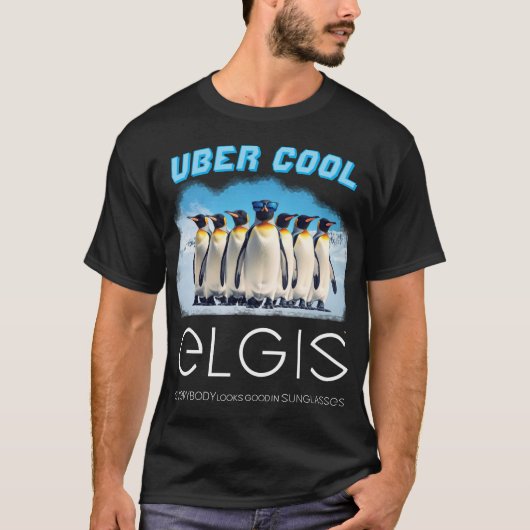 Manchette Uber Cool Penguin : T-shirt pour les éli (Devant)