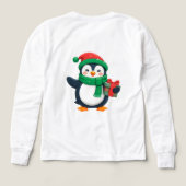Manchot adorable habillé pour Noël (Motif verso)
