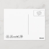 Manchots sur glace, carte postale (Dos)