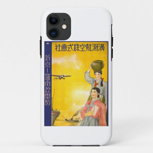 Manchuria Air Case-Mate iPhone Case (Achterkant)