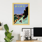 Manchuria en de Grote Muur reizen en reizen Poster (Thuiskantoor)