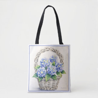 Mand met Bloemen Draagtas