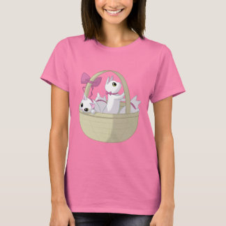 Mand met katjes t-shirt