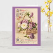 Mand van Mums Verjaardag Kaart (Gele Bloem)