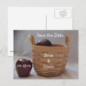Mand van Red Apple bruiloft Briefkaarten (Voorkant / Achterkant)
