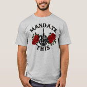 Mandaat | Anti Joe Biden T-shirt (Voorkant)