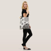 Mandal kunst ontwerp handtas (Op model)