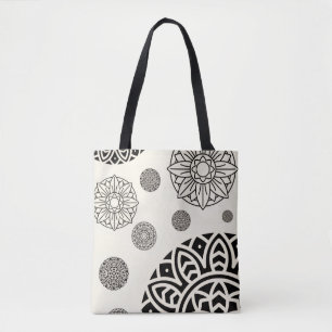 Mandal kunst ontwerp handtas