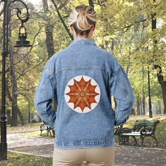 Mandala 10 Denim Jas Jacket