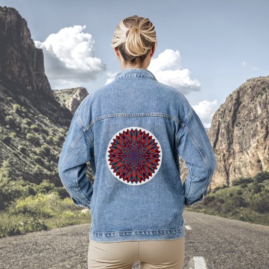 Mandala 11 Denim Jas Jacket