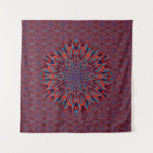 Mandala 11 Tapestry Wandkleed (Voorkant (horizontaal))