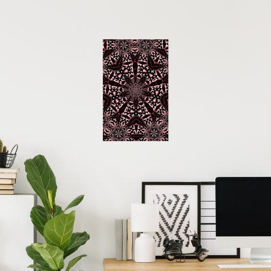 Mandala #1 poster (Thuiskantoor)