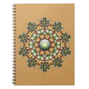 Mandala #1 spiral notebook notitieboek