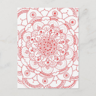 Mandala 2 Briefkaart