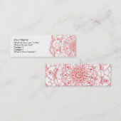 Mandala 2, carte de profil (Devant / Derrière)