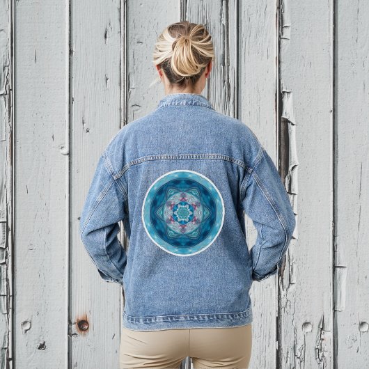 Mandala 2 Denim Jas Jacket