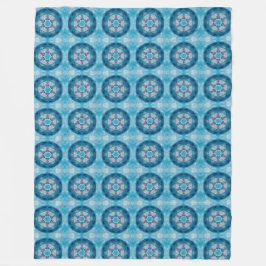 Mandala 2 Fleece Blanket Deken
