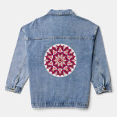 Mandala 3 Denim Jas Jacket (Achterkant)