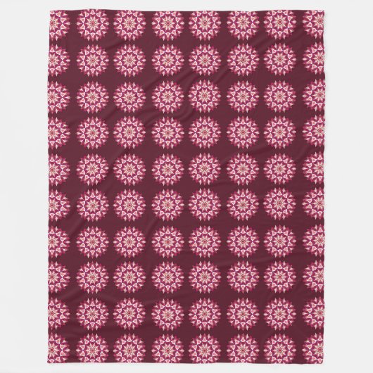 Mandala 3 Fleece Blanket Deken (Voorkant)