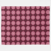 Mandala 3 Fleece Blanket Deken (Voorkant (Horizontaal))