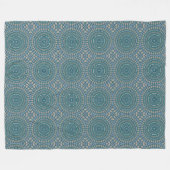 Mandala 4 Fleece Blanket (Voorkant (Horizontaal))