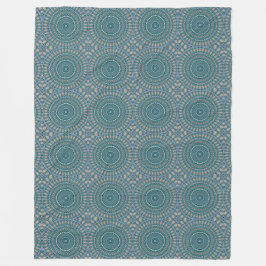 Mandala 4 Fleece Blanket Deken