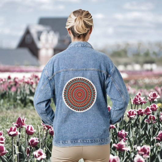 Mandala 6 Denim Jas Jacket