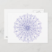Mandala 7 Post Kaart (Voorkant / Achterkant)