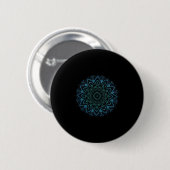 Mandala 8647 ronde button 5,7 cm (Voorkant /achterkant)