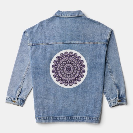 Mandala 8 Denim Jacket (Verso)