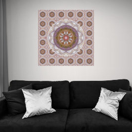 Mandala 9 Glossy Poster Perfect Poster