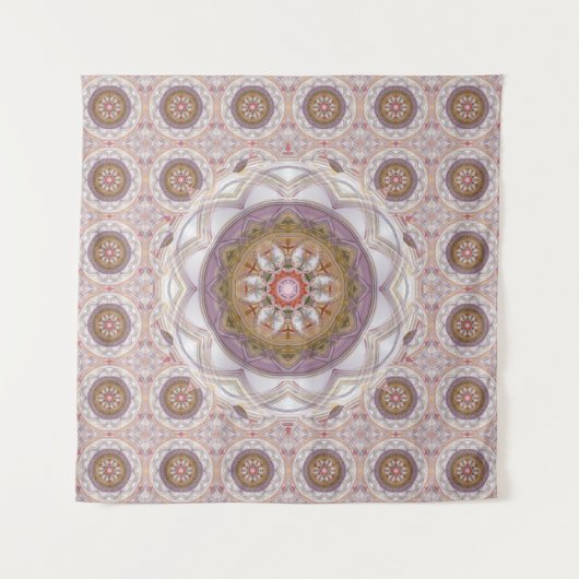 Mandala 9 Tapestry Wandkleed (Voorkant (horizontaal))