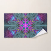 Mandala à partir de la couleur centrale Art fracta (Serviette à main)
