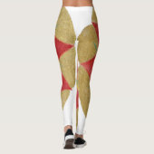 Mandala aangepaste Leggings (Achterkant)
