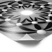 Mandala-abstract-3d Foto Afdruk (Hoek)