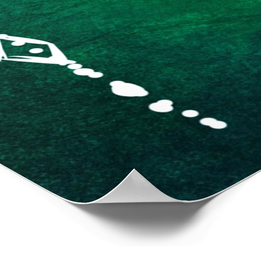 Mandala achtergrond mandala spiritueel poster (Hoek)