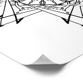 Mandala Adult Coloring Poster (Hoek)