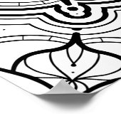 Mandala Adult Coloring Poster (Hoek)