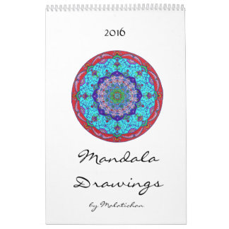 Mandala Agenda 2016 (tekeningen) Kalender