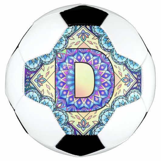Mandala Alphabet D (Devant)
