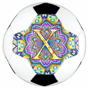 Mandala Alphabet X