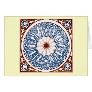 Mandala antique de zodiaque
