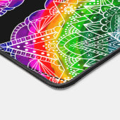 Mandala Arc-en-ciel coloré (Coin)