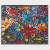 mandala art cadeaupapier (Vlak)