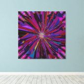 Mandala Art  Canvas Afdruk (Insitu (Houten vloer))