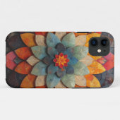Mandala Art Geweven Bloem Case-Mate iPhone Case (Achterkant (horizontaal))