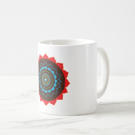Mandala Art Mug (Devant droit)
