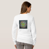 Mandala art of human life T-shirts pour femmes (Dos entier)